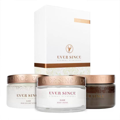 Ever Since Spa Trio Gift Set with Dead Sea Mud Mask Scrub and Cream