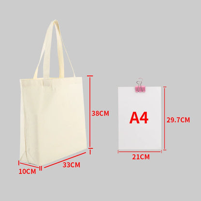 Foldable canvas shopper for travel and errands