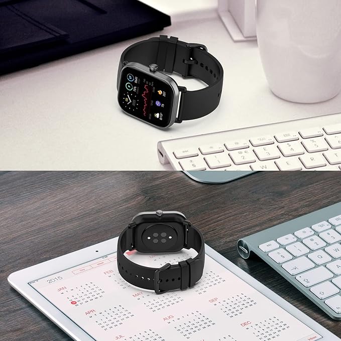Skin friendly silicone Amazfit replacement strap 20mm