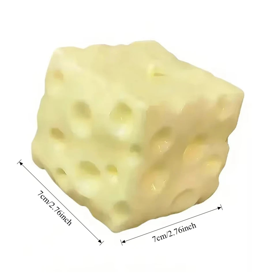 Extra large cheese squeeze toy