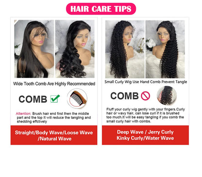 Natural off black curly human hair wig style