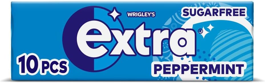 Wrigley's Extra Peppermint Sugar-Free Chewing Gum – 30 packs