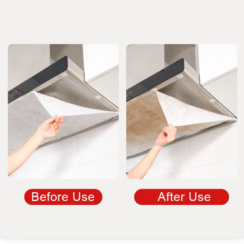 Kitchen range hood filter roll