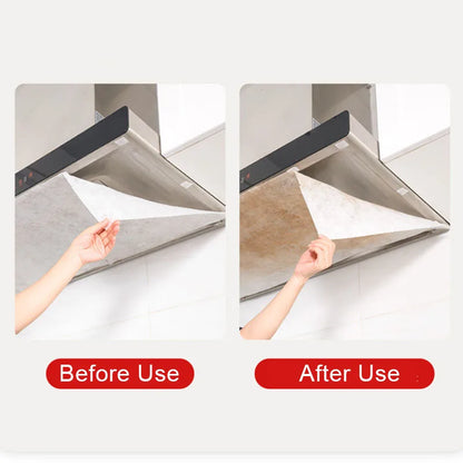 Kitchen range hood filter roll