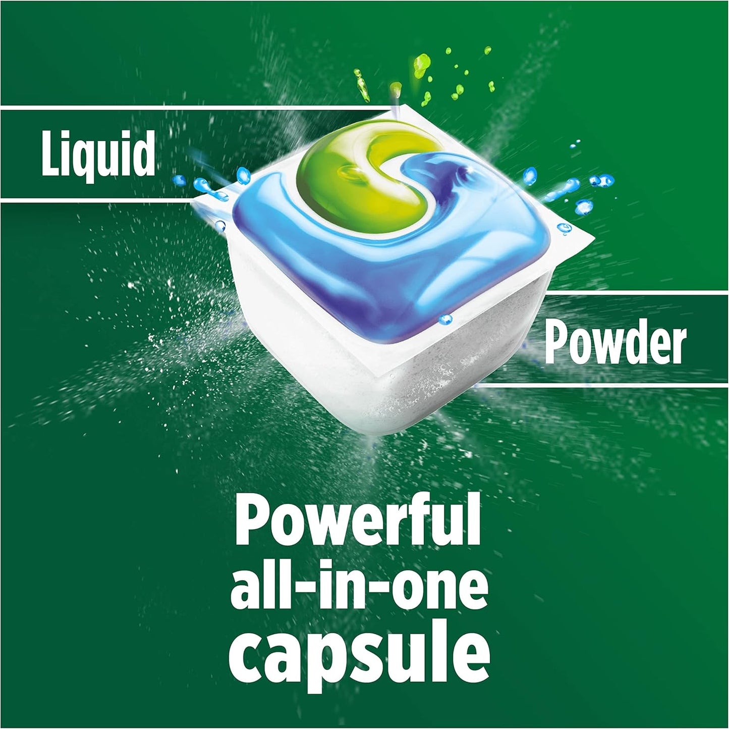 Sparkling clean dishes with Fairy All-in-One Dishwasher Tablets