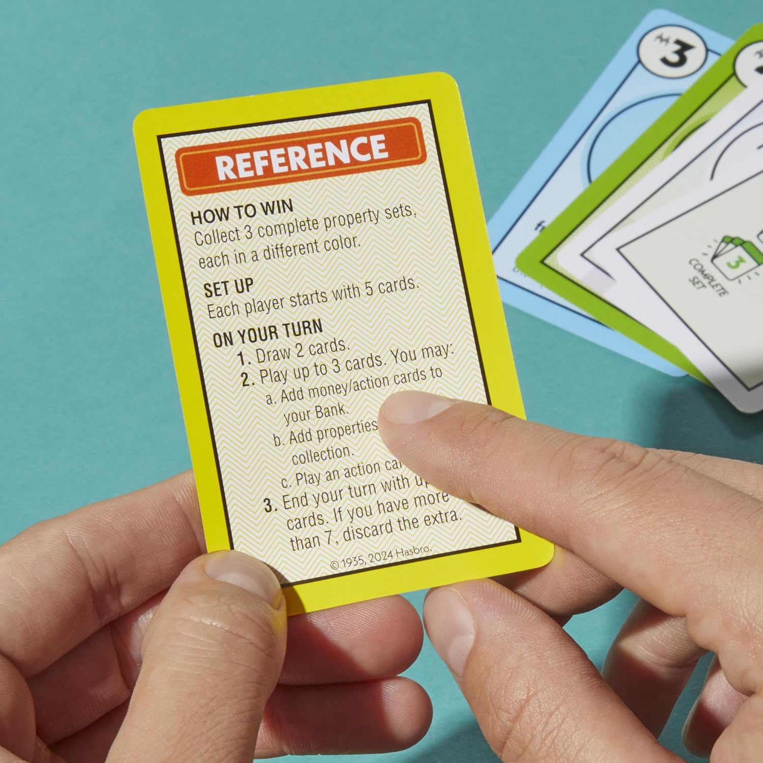 travel sized monopoly deal game 2 to 5 players