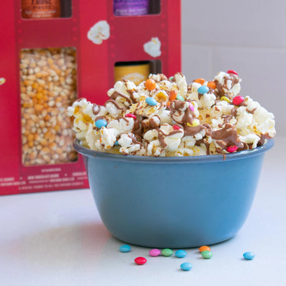 Family fun popcorn kit for movie nights
