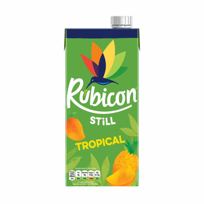 Refreshing and vibrant tropical fruit juice