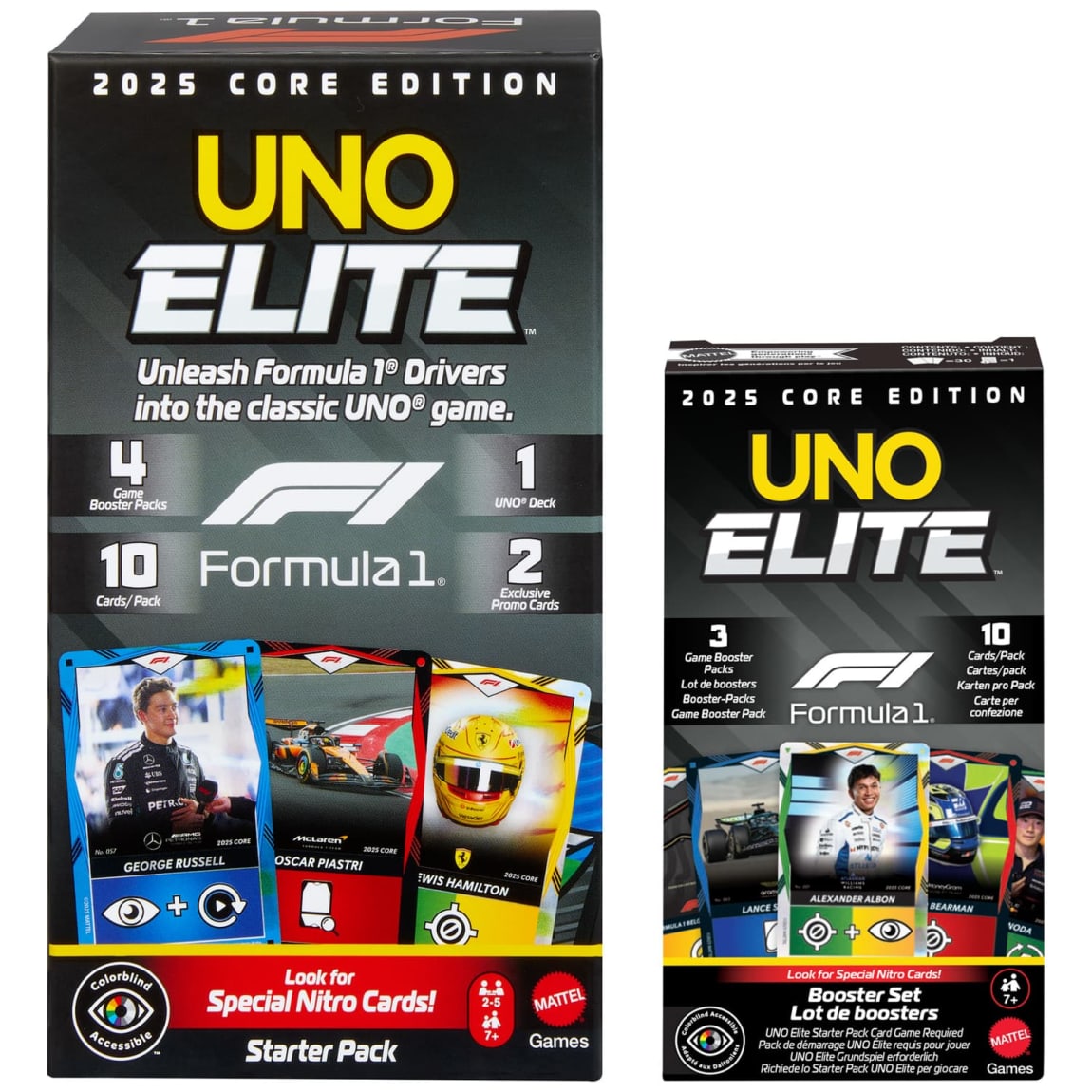 Family card game set combining strategy and fast gameplay