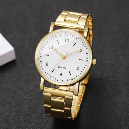 Fashionable women's Arabic numeral wristwatch