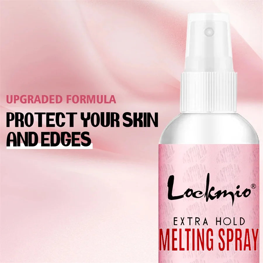Fast drying adhesive spray for lace front wigs