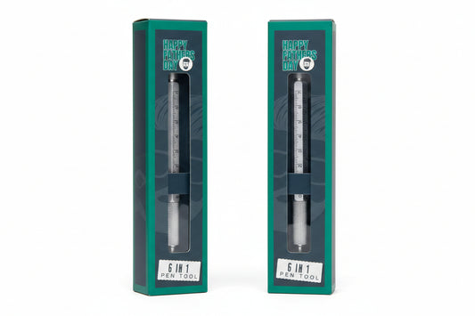 Father's Day 6-in-1 multi tool pen twin pack