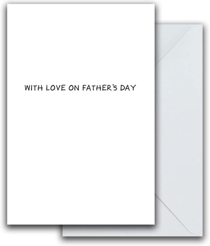 Set of 2 Father’s Day cards with funny messages — perfect for lighthearted fathers day gifts