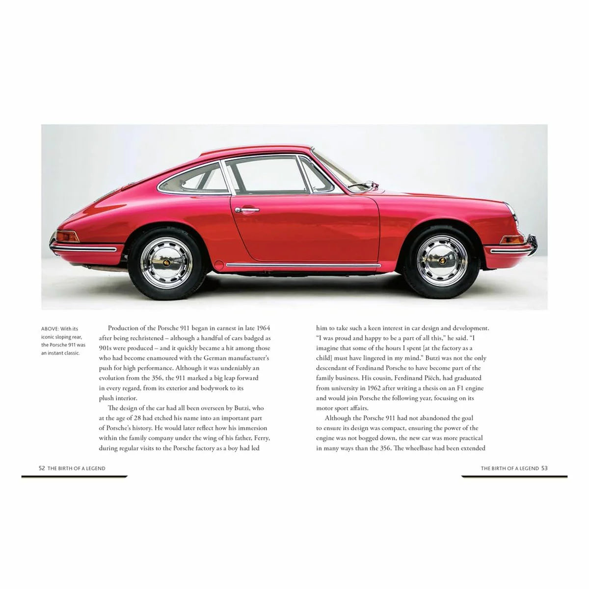 Luxury supercar history book box set for adults