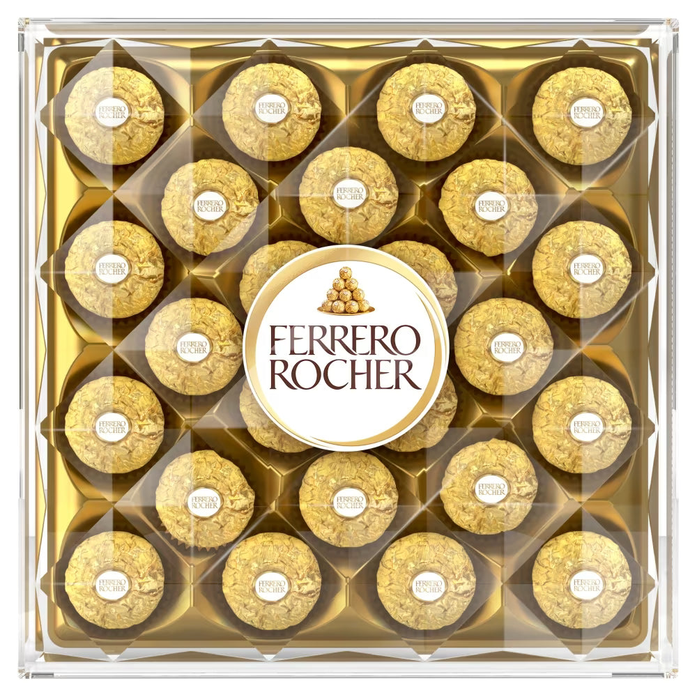 Ferrero Rocher Milk Chocolate Pralines 24 Pieces 300g gift box