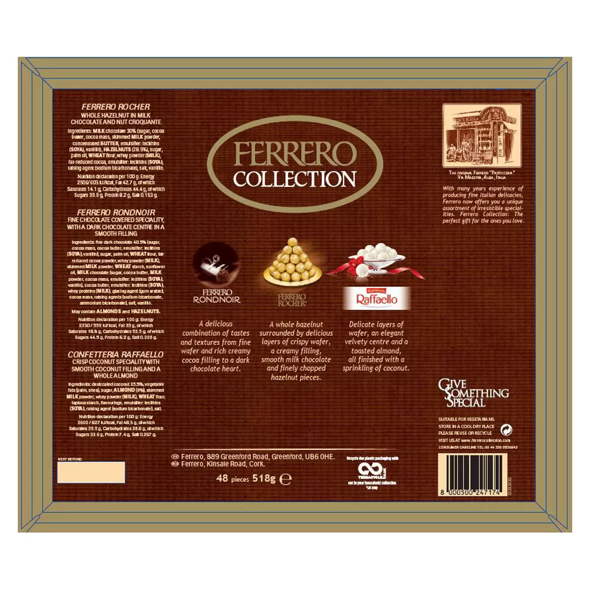 Ferrero Rocher 518g box – perfect gift for chocolate lovers