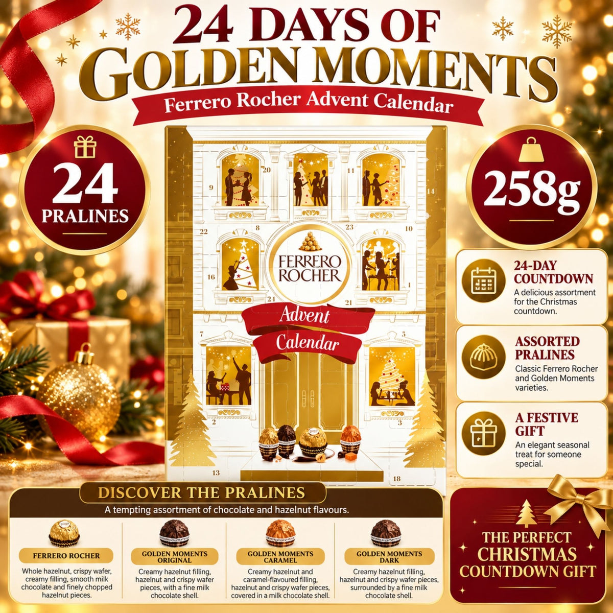 Ferrero Rocher Christmas chocolate advent calendar