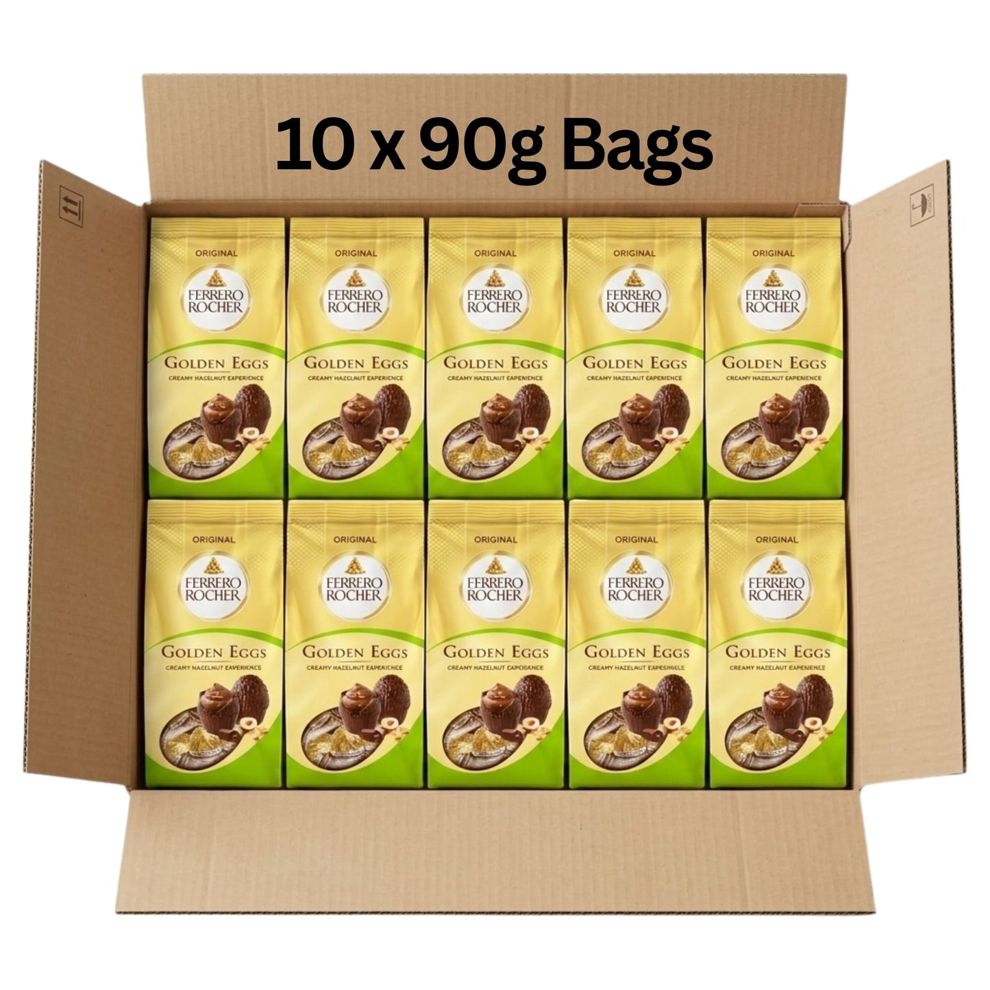 Ferrero Rocher Golden Eggs hazelnut chocolate Easter bulk bag