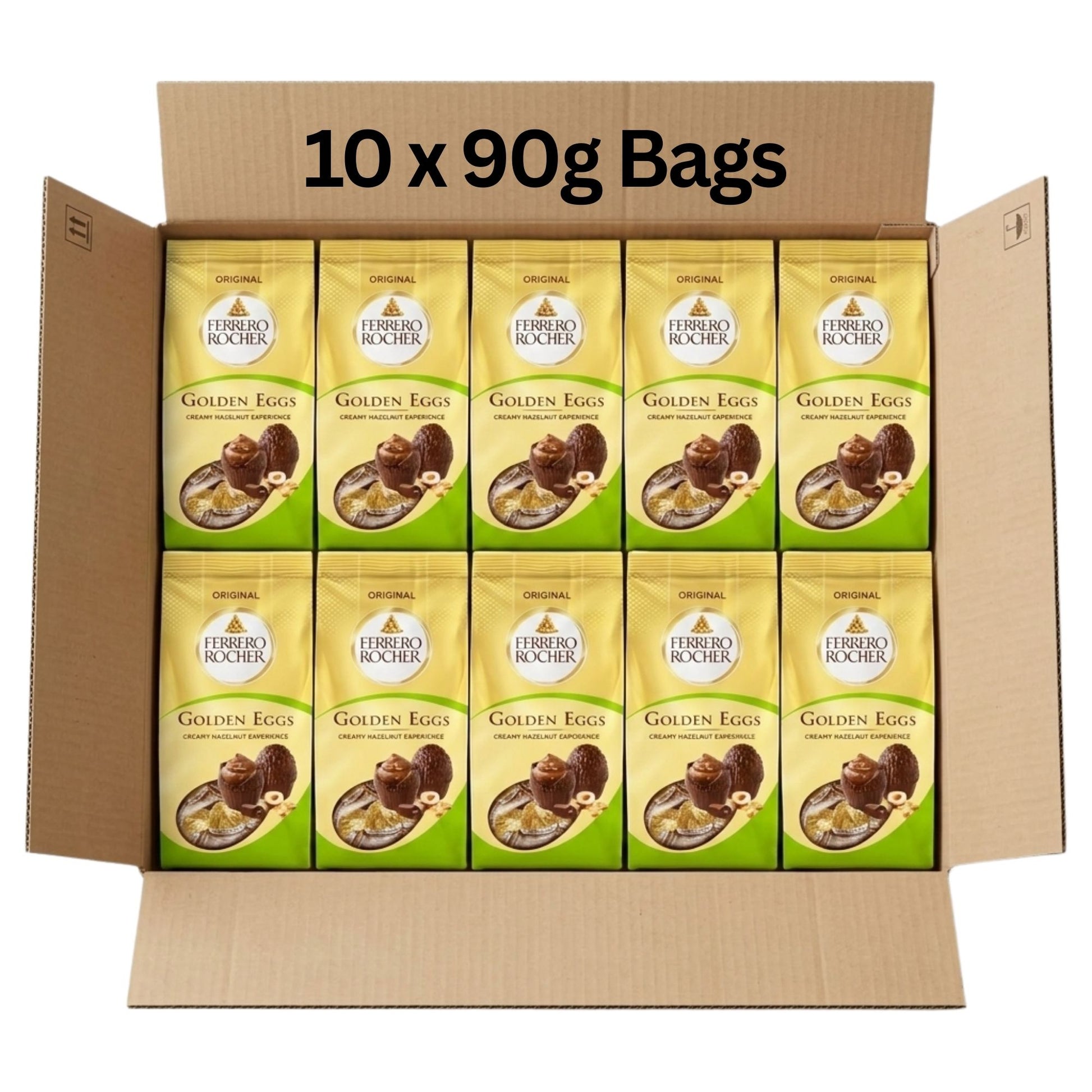 Ferrero Rocher Golden Eggs hazelnut chocolate Easter bulk bag