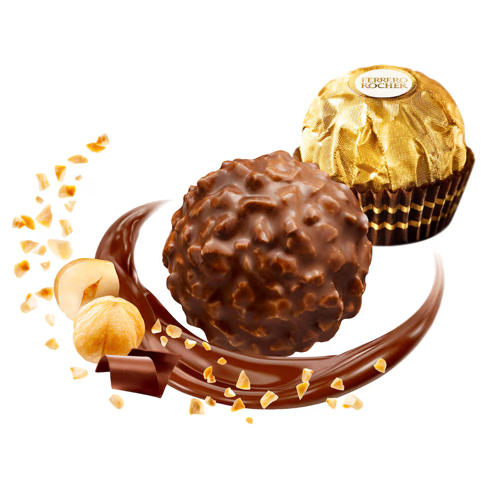 Whole hazelnut in creamy chocolate and wafer