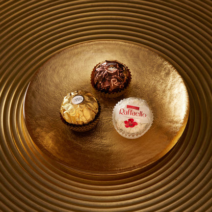 Includes Ferrero Rocher, Rondnoir, and Raffaello