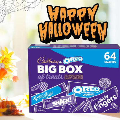 Festive snack box of Cadbury chocolates and Oreo cookies perfect for sharing and celebrations