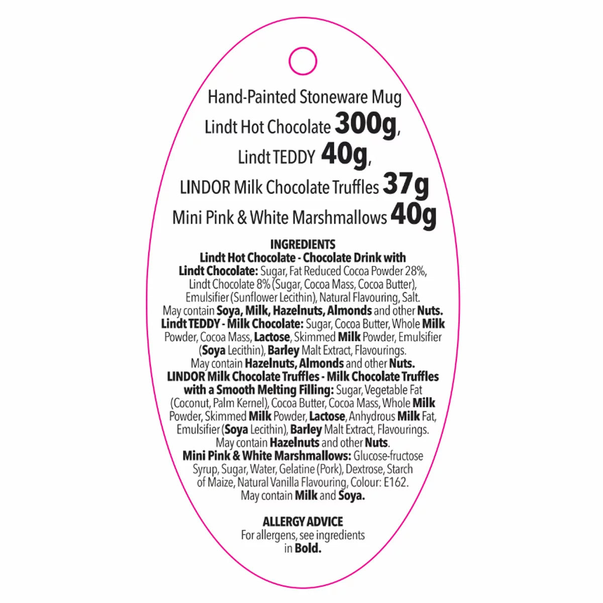 300g Lindt hot chocolate with smooth and creamy flavour