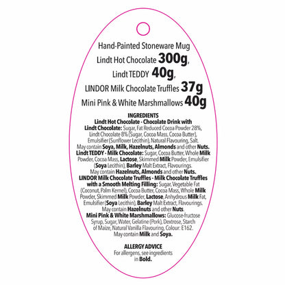 300g Lindt hot chocolate with smooth and creamy flavour