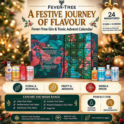 Fever-Tree Christmas advent calendar with gin and mixers