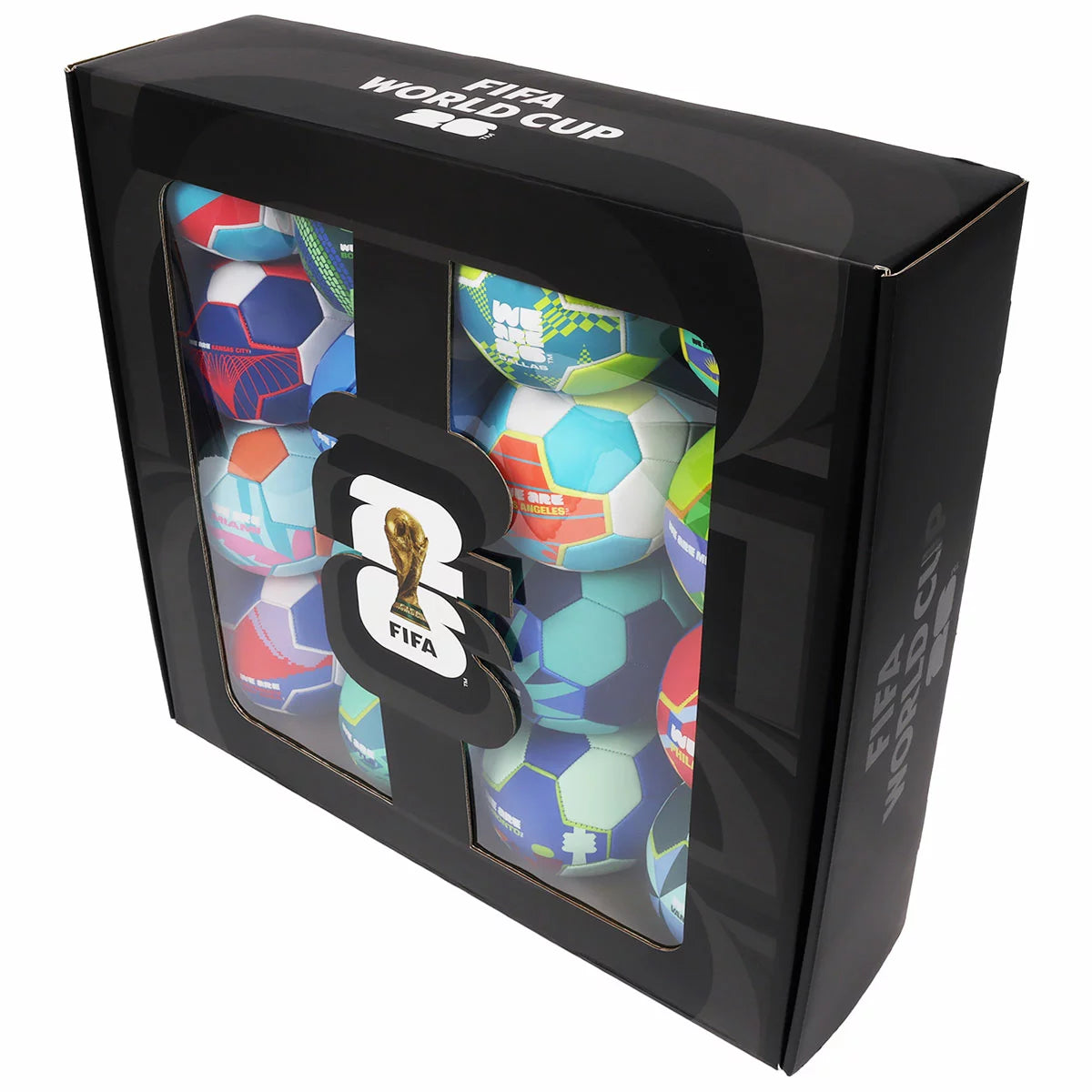 Size 1 FIFA footballs individually packaged in branded boxes
