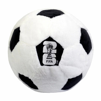 FIFA World Cup black and white football cushion 40x40cm
