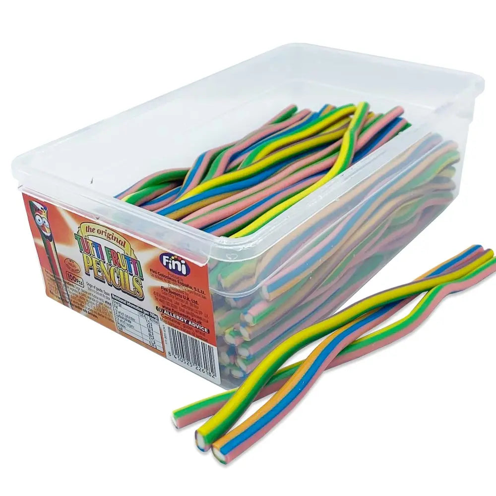 Fini Original Tutti Frutti Pencils Tub 100 Pieces