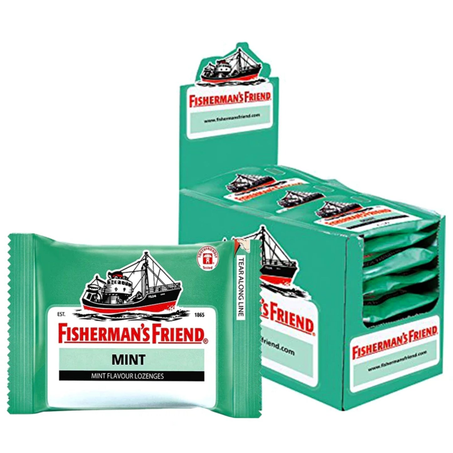 Fisherman’s Friend Mint Flavour Lozenges 25g pack of 10