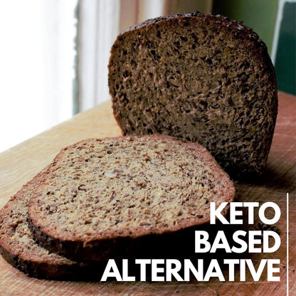 Healthy organic bread for low carb diets