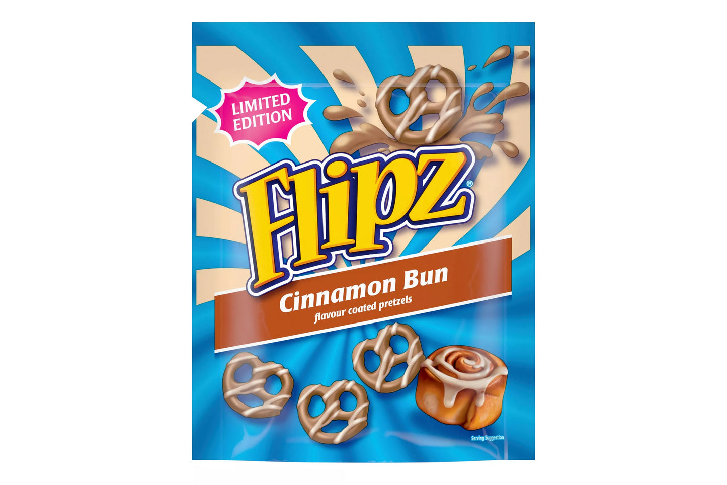 Flipz coated pretzels for sharing