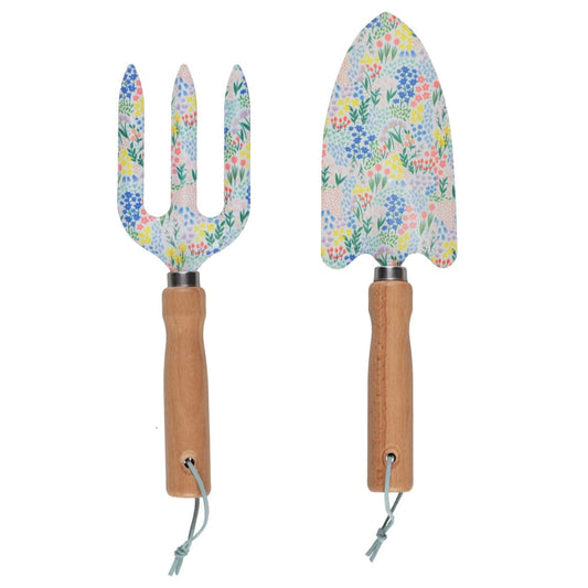 Floral 2 piece garden tool set for Mum