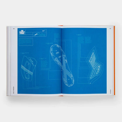 Sports design book exploring iconic Nike football boots