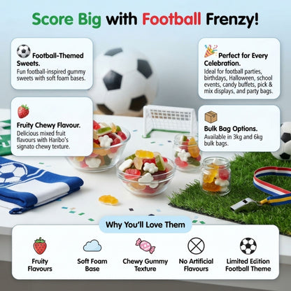 Limited edition Haribo football sweets