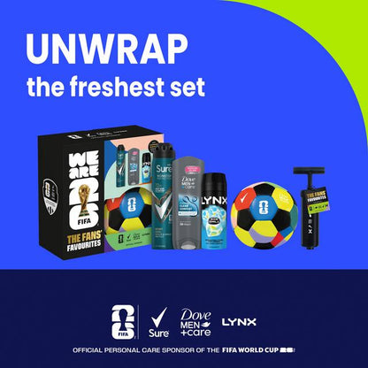 Body wash deodorant spray and antiperspirant set