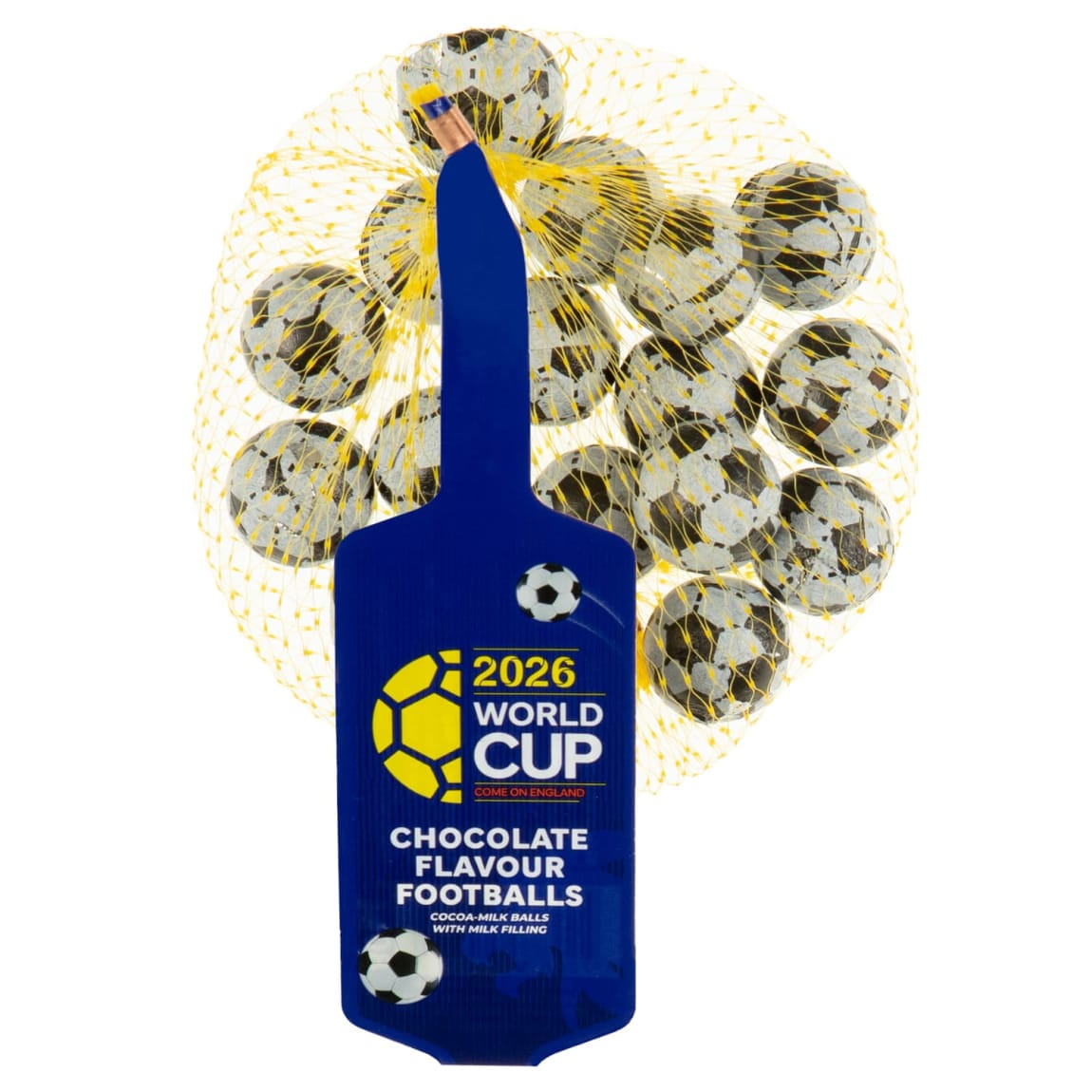 Football chocolate candy for parties