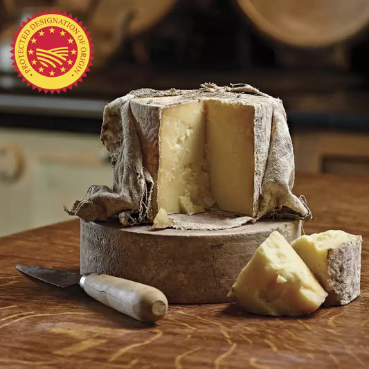 Ford Farm Cave Aged Truckle Cheddar Cheese 1.8kg with nutty, earthy flavour