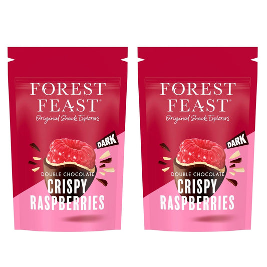 Forest Feast Double Chocolate Crispy Raspberries 2 x 100g