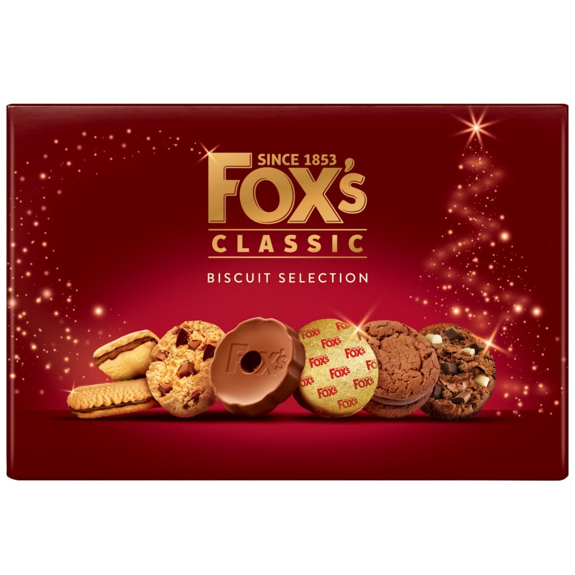 Fox’s Classic Biscuit Selection 550g assorted chocolate and cream biscuits