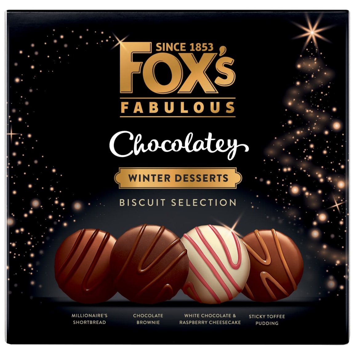 Fox’s Winter Dessert Biscuit Selection 250g box