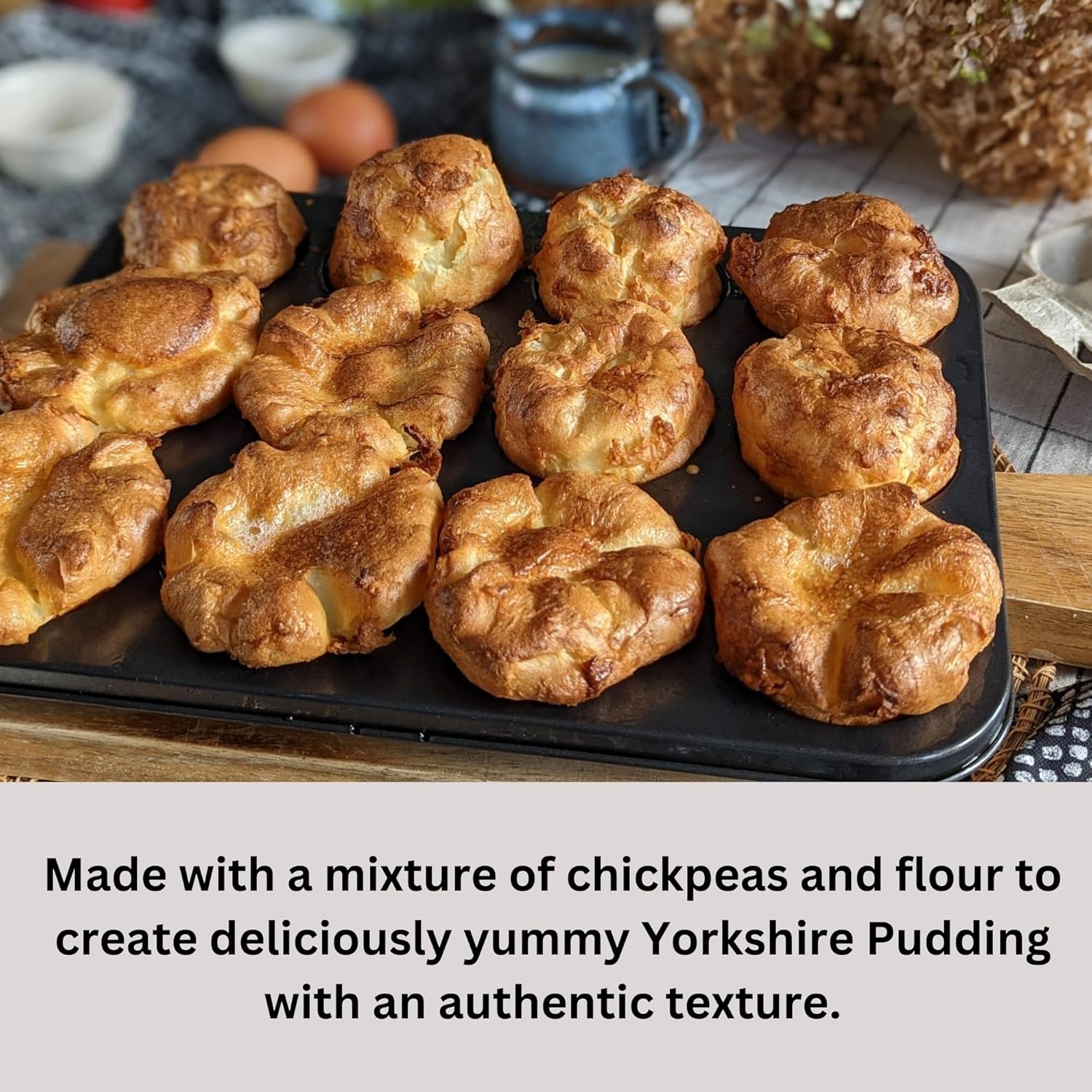 Yorkshire pudding for coeliac diets