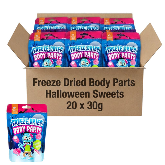 Freeze Dried Body Parts Halloween Sweets 20 x 30g