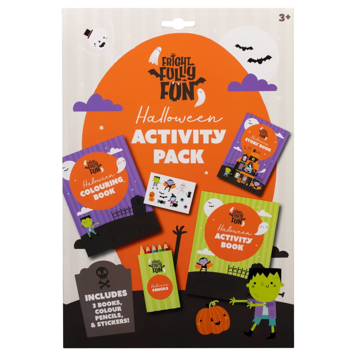Children's Halloween activity pack for creative play