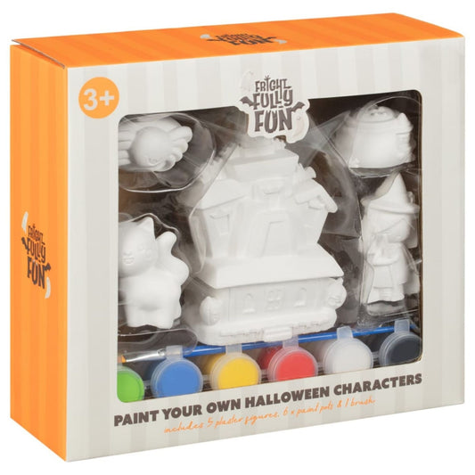 Frightfully Fun Paint Your Own Halloween Characters set