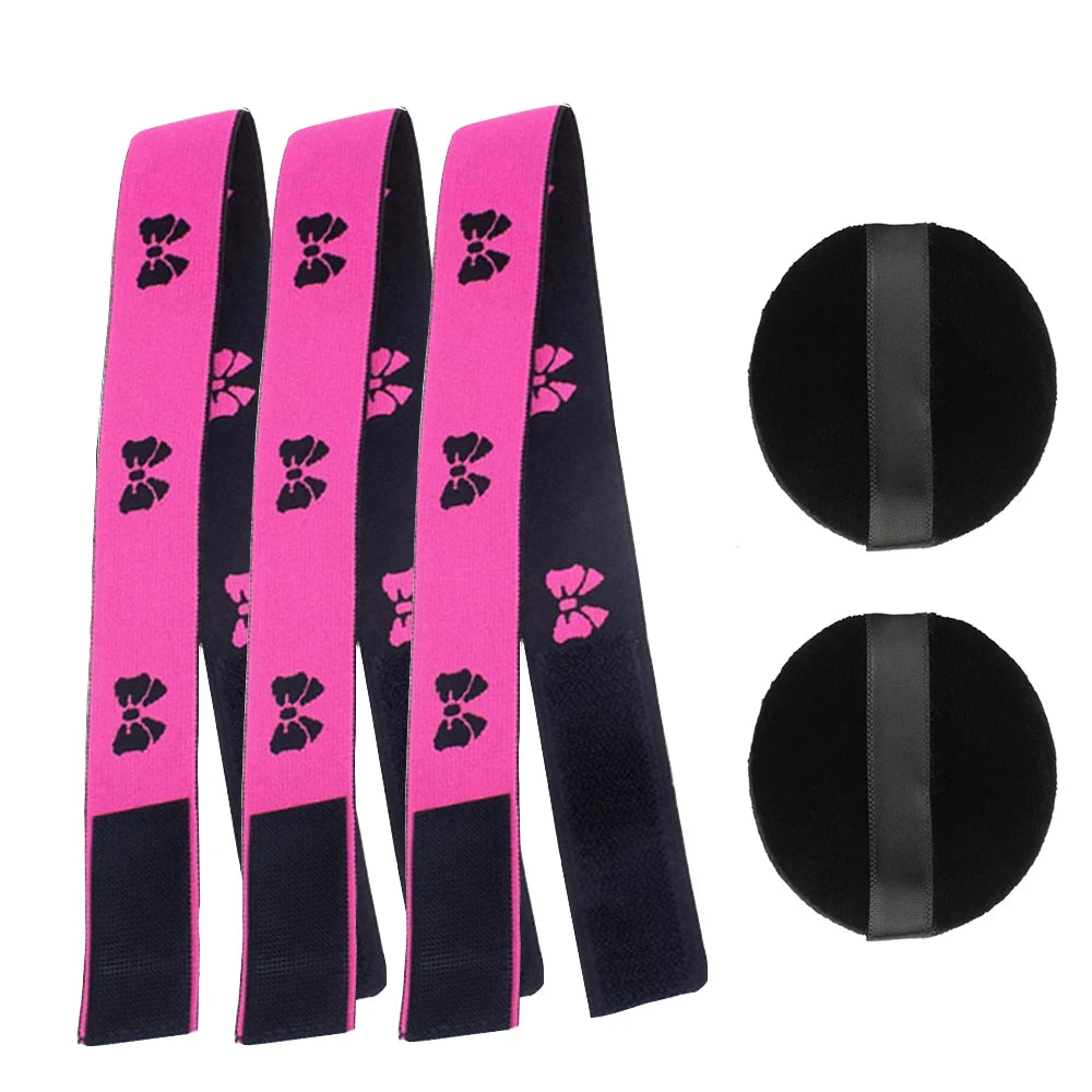 Adjustable elastic headband for lace front wigs