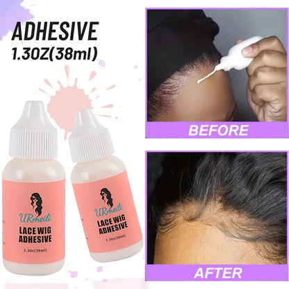 HD lace wig glue spray accessories for styling